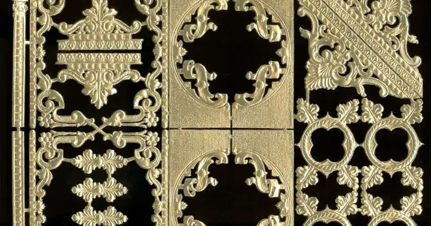 Gold Foil & Shape Cutting